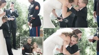 Photo of Stepmom delivers special wedding vows to four-year-old – his reaction breaks my heart