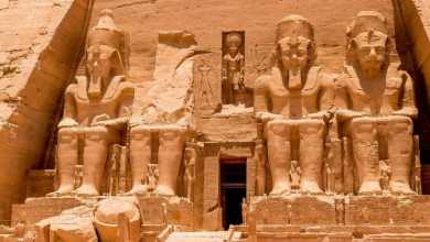 Photo of The great temple of Ramses II Abu Simbel in Egypt