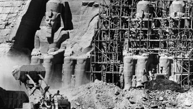 Photo of Vintage photographs show the Egyptian Temples of Abu Simbel being relocated, 1964-1968