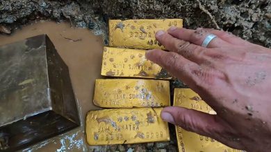 Photo of Fortuitous Discovery: Man Finds 9,999 Abandoned World War II Gold Bars.